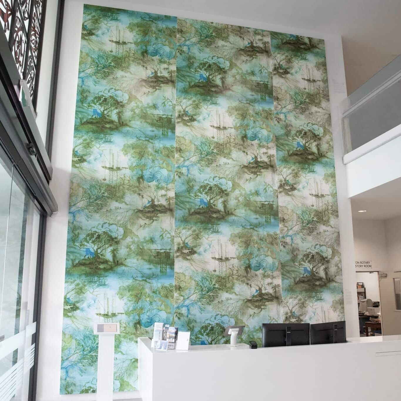 Jenna Packer foyer wall-web